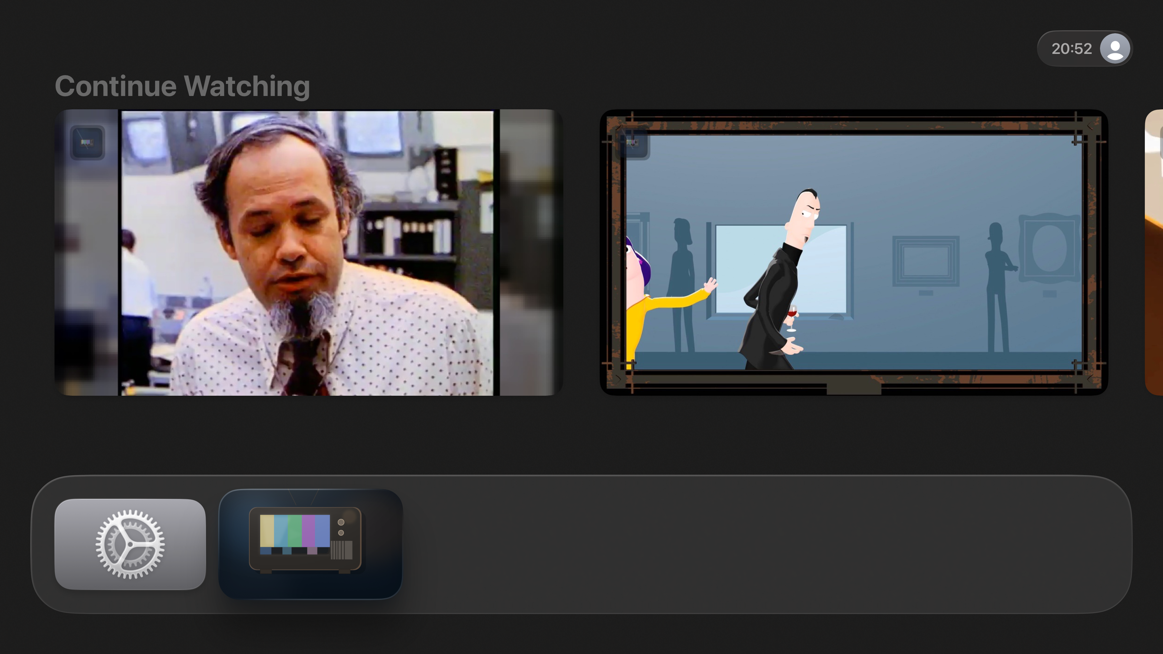 RandomPlayer on Apple TV