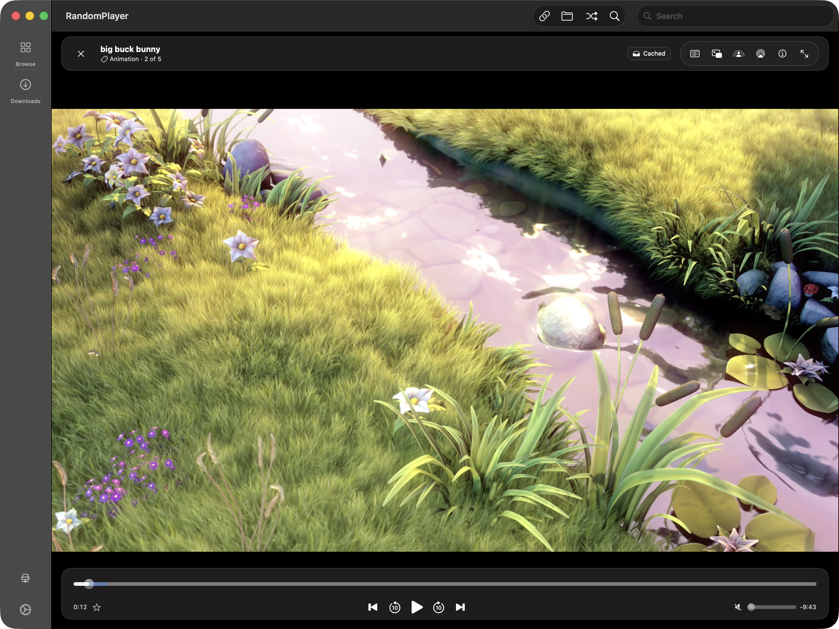 Player screenshot